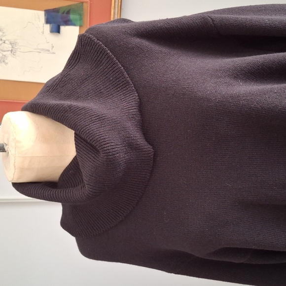 Apre Ski knit tunic 3/4 sleeves roll hem - Picture 2 of 5